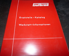 Gutbrod ersatzteile katalog gebraucht kaufen  Künzing