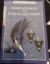 Modeschmuck federn strass gebraucht kaufen  Rothenburg