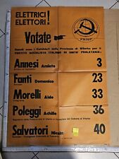 Manifesto viterbo psiup usato  Viterbo