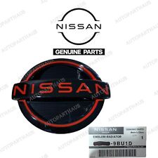 ADEQUADO PARA: 22 - 25 LOGOTIPO EMBLEMA GRADE DIANTEIRA NISSAN FRONTIER DESTAQUE VERMELHO FABRICANTE DE EQUIPAMENTO ORIGINAL NOVO comprar usado  Enviando para Brazil