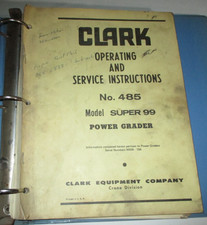 Clark 485 super for sale  Elizabeth