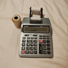 Calculadora Casio HR-100TM Imposto e Troca Impressora Testada 12 Dígitos Funcionando comprar usado  Enviando para Brazil