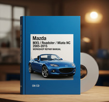 Manual de reparo de oficina Mazda MX5 / Roadster / Miata 2005-2015 NC em CD. comprar usado  Enviando para Brazil