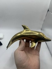 Brass dolphin figurine for sale  Elmwood Park