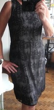 Robe dentelle noire d'occasion  Rouxmesnil-Bouteilles