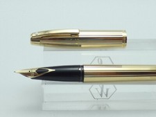 Caneta-tinteiro vintage Sheaffer Imperial 797 folheada a ouro, GT, M 14K nova na caixa *ESTADO PERFEITO comprar usado  Enviando para Brazil