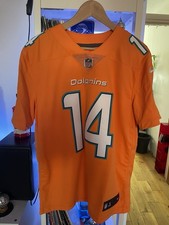Stitched nfl miami for sale  MITCHAM