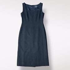 Vestido midi Emanuel Ungaro vintage preto mistura de lã sem mangas tamanho cirúrgico comprar usado  Enviando para Brazil