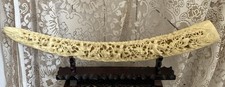 Vintage carved resin for sale  MANCHESTER
