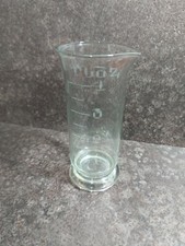 Glass measure conical for sale  ROWLAND'S CASTLE