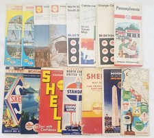 Lote de 15 mapas rodoviários vintage de posto de gasolina dos anos 1940-1970 Sunoco Skelly Shell comprar usado Lote de 15 mapas rodoviários vintage de posto de gasolina dos anos 1940-1970 Sunoco Skelly Shell comprar usado  Enviando para Brazil