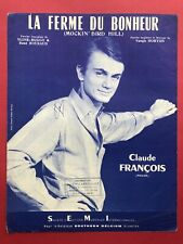 Claude françois partition d'occasion  Roye
