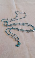 Collana crochet artigianale usato  Trevenzuolo