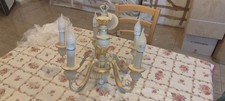 Lampadario ferro battuto usato  Italia