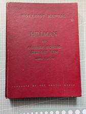 Hillman minx vii for sale  LITTLEHAMPTON
