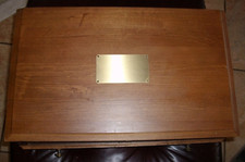 Vintage walnut oak for sale  Fitzpatrick