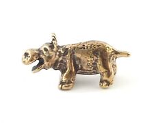 MINI  Hippo  *  Nilpferd  * Metallfigurchen   Figurine    Setzkasten *, usado comprar usado  Enviando para Brazil