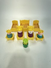 Vintage Fisher Price Little People Família Real e Bobo da corte com tronos e camas comprar usado  Enviando para Brazil