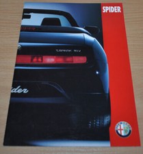 1996 Alfa Romeo Spider Brochure Prospekt ENG Edition comprar usado 1996 Alfa Romeo Spider Brochure Prospekt ENG Edition comprar usado  Enviando para Brazil