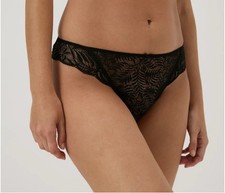 Black lace knickers for sale  WINSFORD