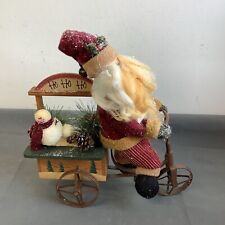 Santa tricycle wooden for sale  ASHTON-UNDER-LYNE