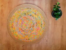 Crochet yellow multicolour for sale  CARDIFF