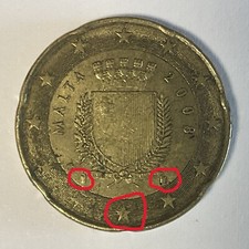 Malta 2008 gravierung gebraucht kaufen  Arolsen