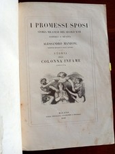 Manzoni quarantana promessi usato  Italia