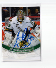 ANTHONY STOLARZ autographed SIGNED '13/14 LONDON KNIGHTS team card  na sprzedaż  Wysyłka do Poland