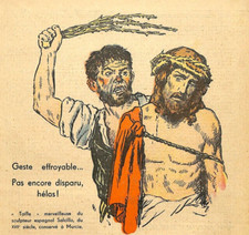 Flagellation jésus christ d'occasion  Ouzouer-sur-Loire