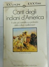 Canti degli indiani usato  Pulsano