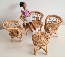 Wicker dolls furniture for sale  PORTSMOUTH