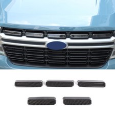 Usado, Inserções de grade frontal de fibra de carbono guarnição de tampa protetora de grade para Ford Maverick 2022 comprar usado  Enviando para Brazil