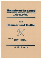Handwerkszeug hammer meißel gebraucht kaufen  Obermarchtal