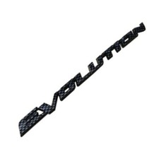 Emblema de tronco traseiro de fibra de carbono Evolution Letter para Lancer comprar usado  Enviando para Brazil
