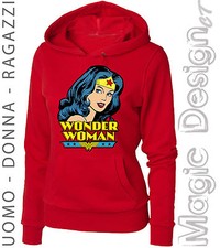 Felpa wonder woman usato  Catania