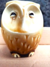 Vintage Ditmar Urbach Czechosłowacja SOWA PORCELANA FIGURKA SKARBONKA '30 śpiewana na sprzedaż  PL