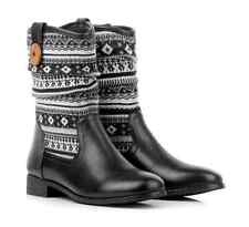 Nuevo Cómodo Mujer Negro Nepal Botas Por Georgie Porgy Zapatos Talla 6 GB comprar usado  Enviando para Brazil
