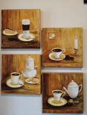 Bilder kaffee motiv gebraucht kaufen  Teisnach