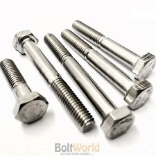 PARAFUSOS SEXTAVADOS ROSCADOS PEÇA DE AÇO INOXIDÁVEL M8/8mm A2 PARAFUSOS SEXTAVADOS DIN 931, usado comprar usado  Enviando para Brazil