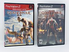 God of War Part I & II (Sony PlayStation 2 PS2) Conjunto Testado Funcionando Pacote 1+2 comprar usado  Enviando para Brazil