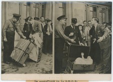 Bailarina Burlesque Arlington. Mujer En Una Maleta Gare. S. N.c. F 1949 comprar usado  Enviando para Brazil