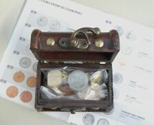 Schatztruhe 100 weltmünzen gebraucht kaufen  Hambergen