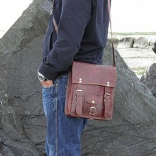 Tasche leder sling gebraucht kaufen  Berlin