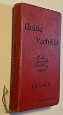Rare guide michelin d'occasion  Quarré-les-Tombes