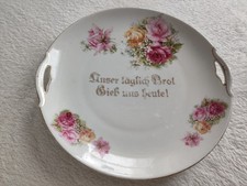 Kuchenteller rosenmotiv 1920 gebraucht kaufen  Werneuchen