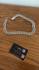 Vvs1 moissanite cuban for sale  LONDON