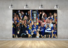 Inter poster triplete usato  Siculiana
