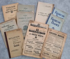 Vieilles revues médicales d'occasion  Colmar