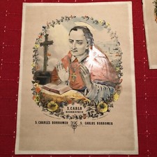 Litografia acquerellata carlo usato  Crevacuore